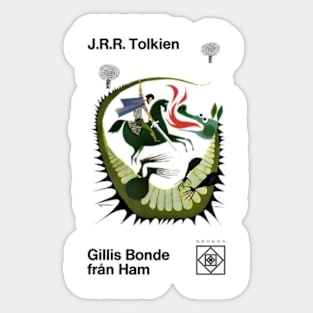 J.R.R. Tolkien - Farmer Giles of Ham - Swedish Edition Sticker